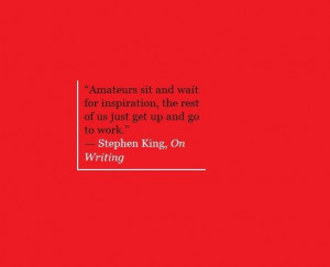 Stephen King writing quote