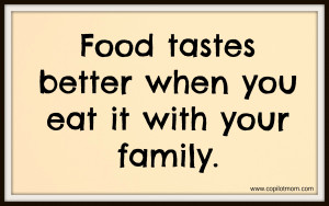 Quotes About Food and Family