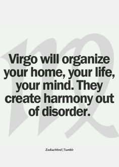 Virgo, my sub sign...gotta show love. #zodiac First year on Pinterest ...