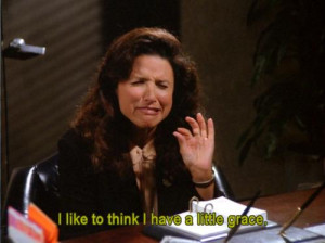 The 90s fashions Elaine broke out