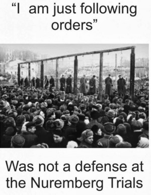 Make posters and place conspicuously in the hands of every .Gov ...