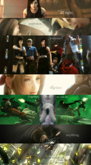 kalereiyozora:Final Fantasy VII Quote Series: Tifa Lockhart.