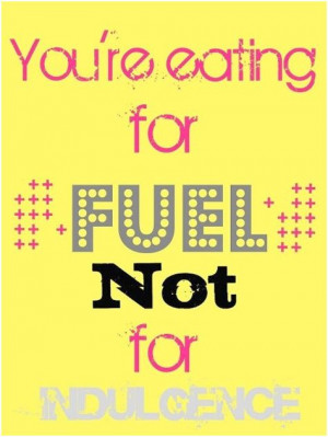 Eat for #fuel. #energy #nutrition #quote