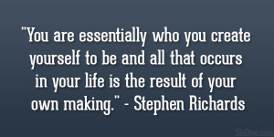 Stephen Richards Quote Graceful Positive Thinking Quotes