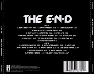 BLACK EYED PEAS THE END Deluxe Edition back Image