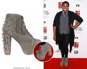 Alex Newell arrives at the premiere of American Horror Story: Asylum ...