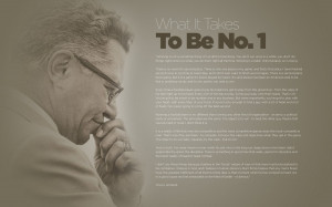 one of Vince Lombardi’s famous quotes, this one about what it takes ...