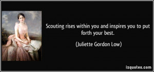More Juliette Gordon Low Quotes