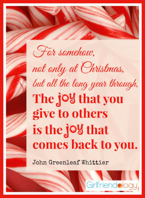 Quotes About Christmas Giving to Others