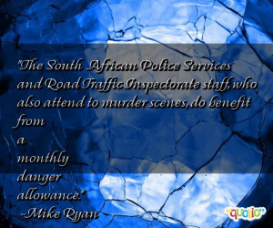 The South African Police Services and Road