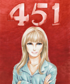 Commission: Fahrenheit 451 : by *IreneRogaDibujo por encargo sobre ...