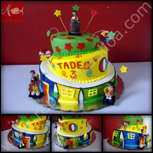 Pastel Fondant Chavo Del Reposter Pasteler Ulloa picture