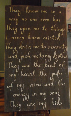 ... . Yes, Natalie, this is what you are to me. I love you! Always! Mom