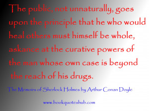 Sherlock Holmes Quotes HD Wallpaper 9