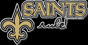 Saints Football Background