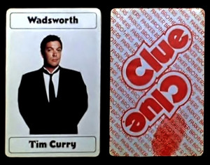 Tim Curry Clue Tim curry as wadsworth (clue)