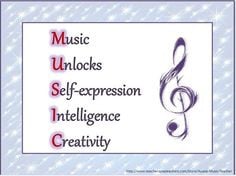 ... inspiring quotes about music! A great asset to a music classroom