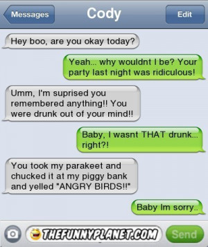 Baby, i wasn't that drunk! - TheFunnyPlanet.com - Funny Pictures, Epic ...