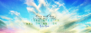Love Will Live Robin Hood Quote Facebook Cover