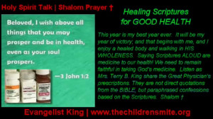 Dear friend, I am praying that everything prosper with you and that ...