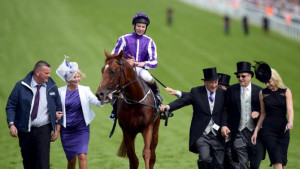 ... after winning the Derby during the Epsom Derby Festival, last year