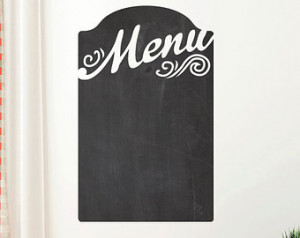 Menu Chalkboard – Menu board, kitchen chalkboard, chalkboard menu ...