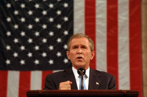 ... president george w bush declared the opening of the war on terror