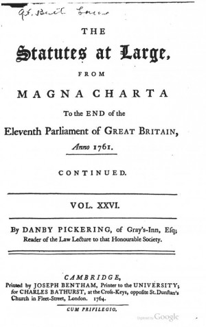 Sugar Act, 1764, page 1