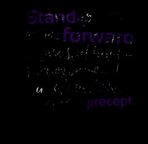 Quotes Picture: stand up then moving forward you still have a good leg ...