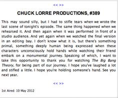chuck lorre productions, #389