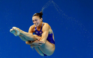 London 2012 Olympics: divers' funny faces