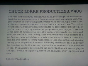 chuck lorre #400