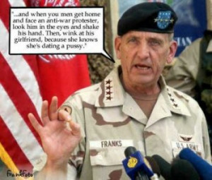 The Marine shrugged and replied,