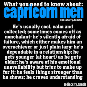 Capricorn Traits Male Capricorn men