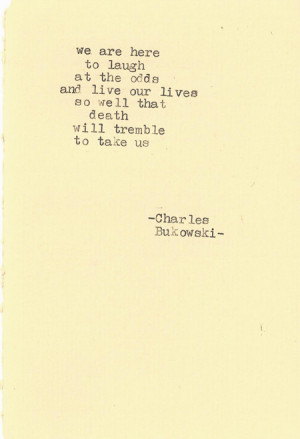 Charles Bukowski Quotes (Images)