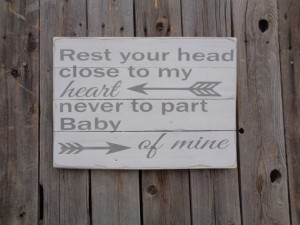 Baby Mine Sign Dumbo Quote Disney Song Sign Disney Sign Shabby Chic ...