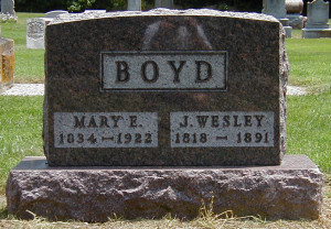 Photos Boyd Family Graves...