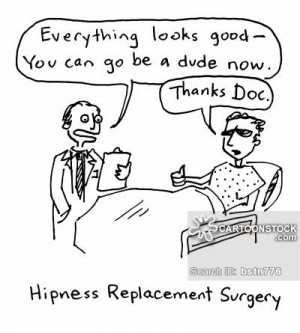 hip replacement cartoons, hip replacement cartoon, hip replacement ...