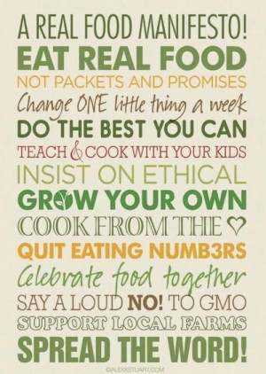 real foods