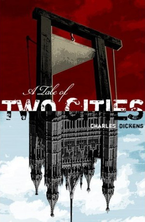 Tale of Two Cities by Charles Dickens. I love this cover.