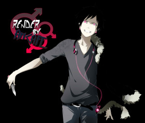 Anime Render Izaya Orihara