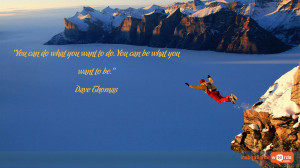 Inspirational Wallpaper Quote by Dave Thomas