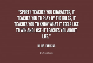 Sports Quotes About Character