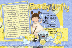 Young Women Manual 3 Lesson 9: Encouraging Family Unity