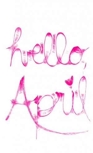 Hello April!