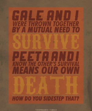 From The Hunger Games. Pretty confusing, don't you think?