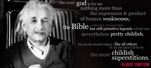 ... And Product Of Human Weakness…. - Albert Einstein ~ Religion Quote