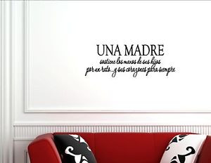 Una-Madre-Sostiene-Los-Manos-De-Sus-Hijos-SpanishVinyl-Quote-Me-Wall ...
