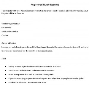 four distribute resume http www nursezone com student nurses resume ...