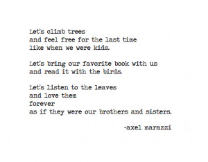 book, free, image quotes, indie, nature, quote, read, sad, trees, axel ...